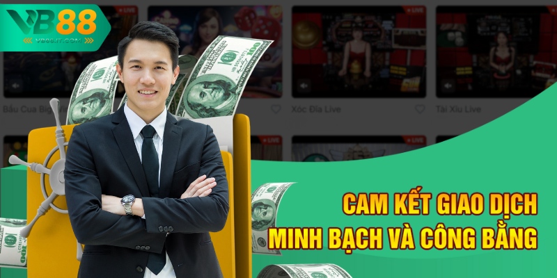 Đánh Bài Online Có Bịp Không - Sự Thật Từ Nhà Cái VB88 2 Cam kết giao dịch minh bạch và công bằng