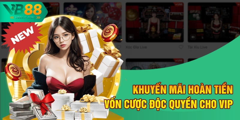 Giới Thiệu Game Baccarat VIP Tại Nhà Cái Hàng Đầu VB88 3 Khuyến mãi hoàn tiền vốn cược độc quyền cho VIP