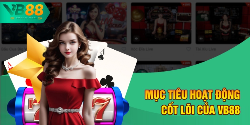 Trang Chủ 7 Mục tiêu hoạt động cốt lõi của VB88